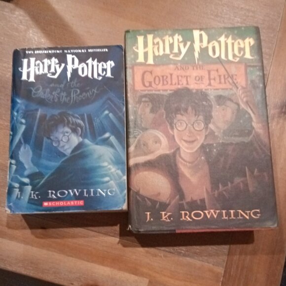 Harry Potter Books - Goblet of fire and order of the phoenix - Picture 1 of 5